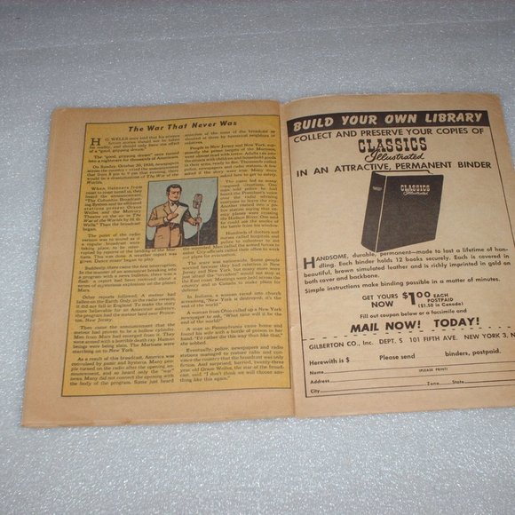 1954 The War of the Worlds Classics Illustrated - Picture 9 of 13